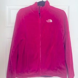 The North Face brand Fleece zip up jacket